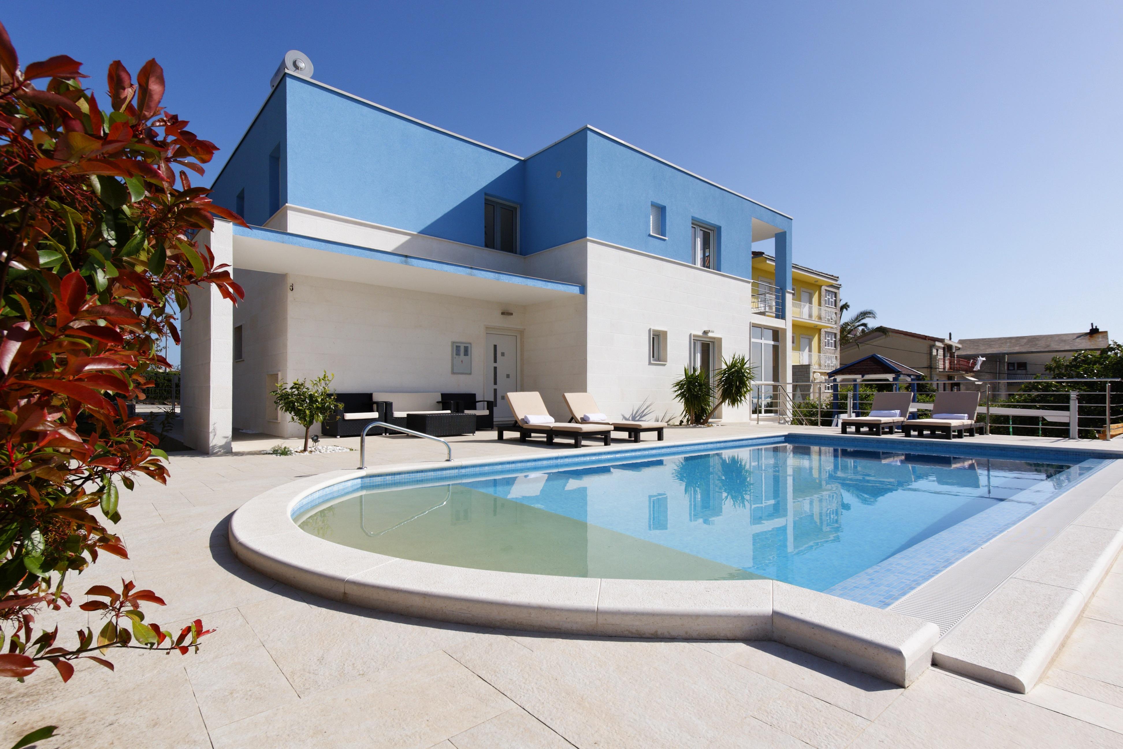 Villa Mermaid Your Croatian Haven With Luxury Pool And Scenic Views Подстрана Экстерьер фото